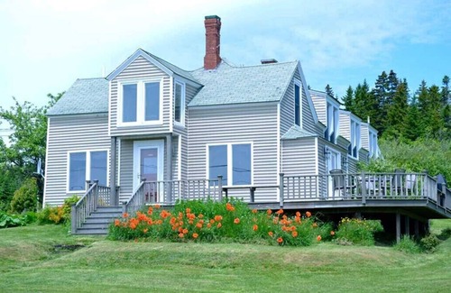 Cutler House | Harbor View Cottage Maine, 150+ years old