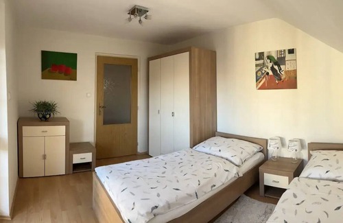 Zabehlice Condo | Harrison Homes Apartment 02 - Spacious Apt in Quiet Residential Areann