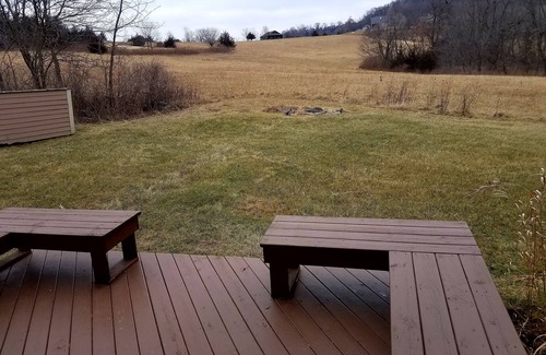 The Galena Territory House | Has beautiful open living space. Nestled in the picturesque countryside.