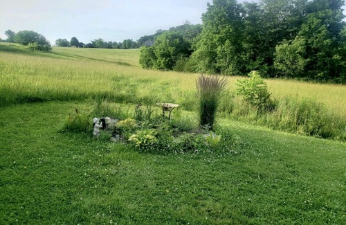 The Galena Territory House | Has beautiful open living space. Nestled in the picturesque countryside.