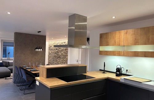 Heppenbach Apartment | Have fun with the whole family in this stylish accommodation