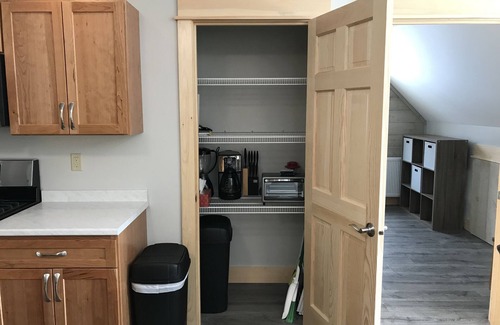 Carrabassett Valley Apartment | Head straight onto the bike trails from your driveway - no car needed!