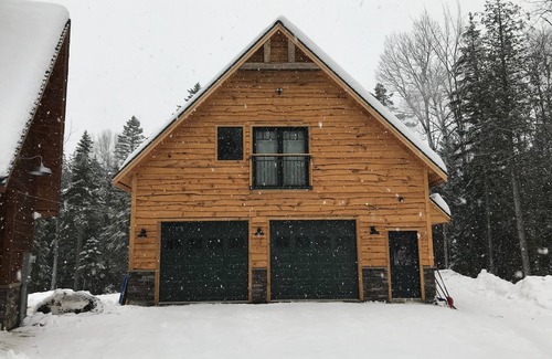 Carrabassett Valley Apartment | Head straight onto the bike trails from your driveway - no car needed!