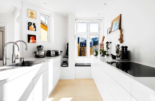 Copenhagen City Centre Apartment | Heart of Copenhagen - view to Kings Garden & access to Rooftop - total renovated