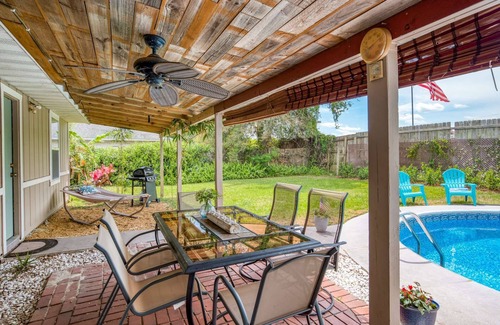 St. Augustine South House | Heated Pool! Only 4 Miles to Downtown, 5 Miles to Beach, 1 Mile to Boat Ramp, $300 in Free Tickets!