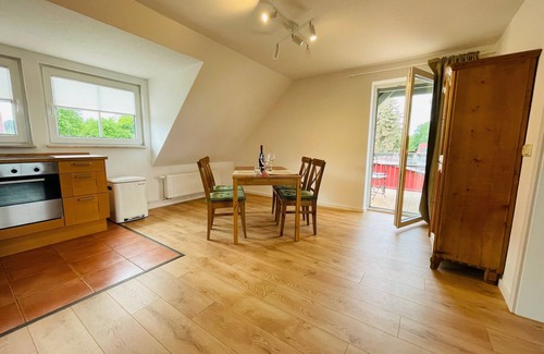 Muritz Apartment | Herberge Seensucht Fewo Müritz OG with lake view