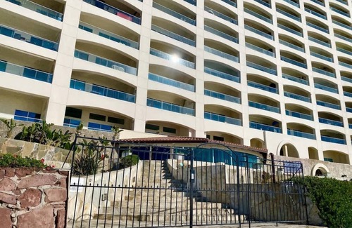 Rosarito Apartment | High Rise Coastal Escape Pool, Gym, Sandy Beach