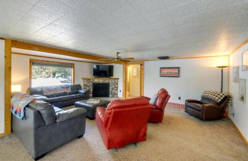 Seeley Lake House | Hike, Bike and Boat Cabin with Dock on Seeley Lake!