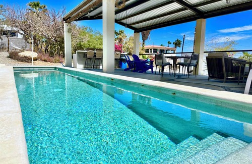 Los Barriles Apartment | Hillside Seaview Oasis #2 w/Heated Pool, 10 Minute Walk to Beach
