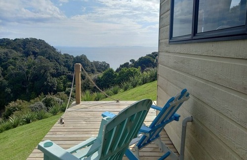 Amodeo Bay House | Hilltop Haven ~ Sunset views over the Hauraki Gulf