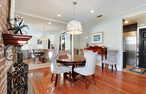 Historic Downtown Savannah House | Historic 2 Story Home w/Balcony, Parking on Calhoun Square by Lucky Savannah