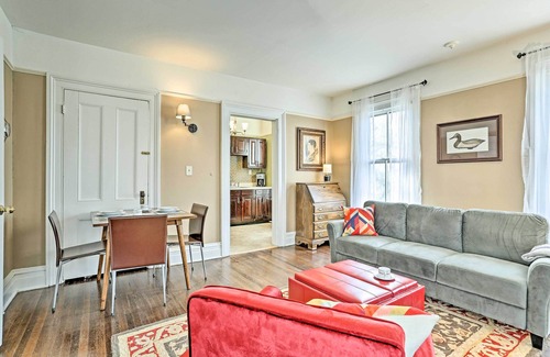Poughkeepsie Apartment | Historic Poughkeepsie Apt - Walkable Location