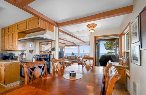 Depoe Bay House | Historic Waterfront Home with Ocean Views, Great Location - Dogs OK