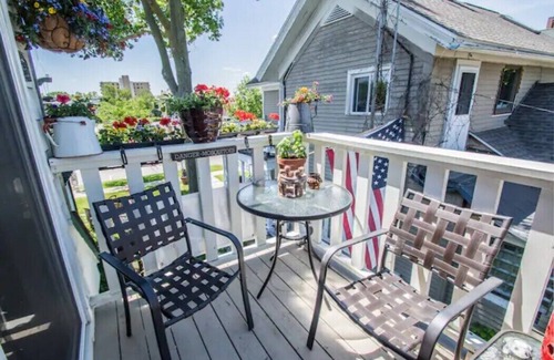 Lake Geneva House | Historical 6BR Downtown Geneva Street Bungalow |Entire Home |Walkable |Well-Appointed |Outdoor Patio