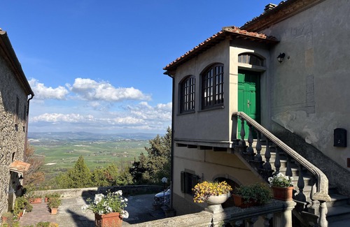 Chianni Apartment | Historical home 3 bedroom 2 bath in Western Tuscany with magnificent views