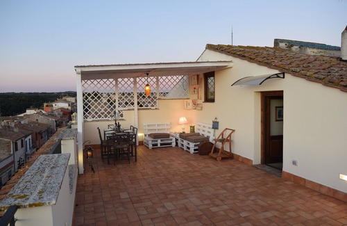Canino Apartment | Historical house with panoramic terrace on the Maremma