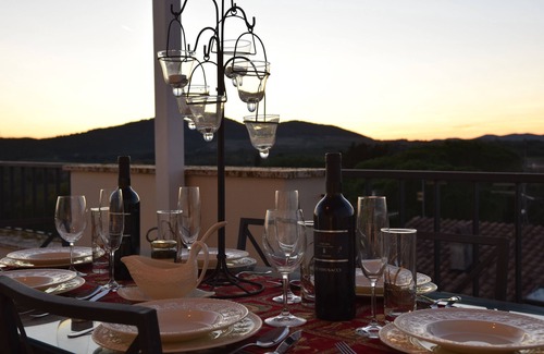 Canino Apartment | Historical house with panoramic terrace on the Maremma