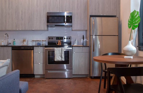 Center City Apartment | Hive Room in the Kestrel building.