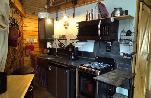 Laurelville Cabin | Hocking Hills A-Frame Log/Stone Cabin by the Pond-Quiet and Private