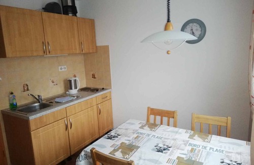 Mellenthin Apartment | Holiday apartment Terrace overlooking the water