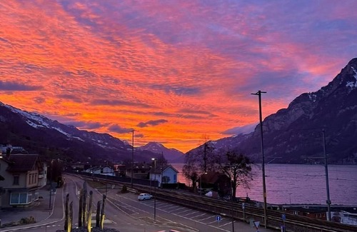 Unterterzen Apartment | Holiday flat with private terrace