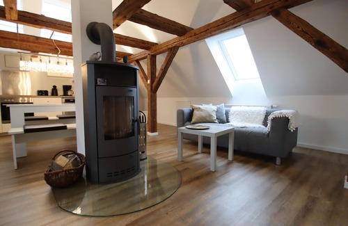 Barkhagen House | Holiday home with 2 fireplaces, Zarchlin