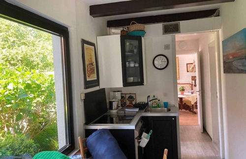 Kalifornien House | Holiday home directly on the dike overlooking the sea
