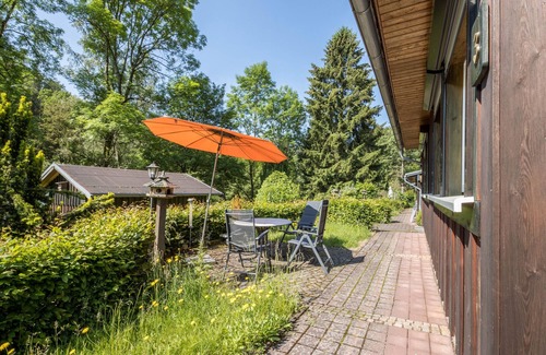 Neustadt/Harz House | Holiday Home 'Ferienhaus Lausekuppe Neustadt' with Private Terrace, Private Garden and Wi-Fi