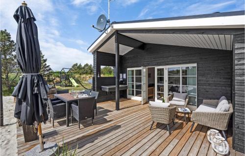Bjerregaard House | Holiday Home Hvide Sande With A Fireplace 313