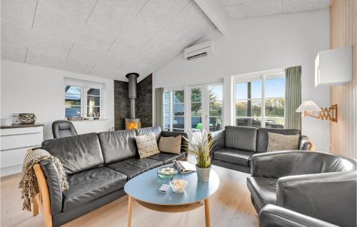 Bjerregaard House | Holiday Home Hvide Sande With A Fireplace 313