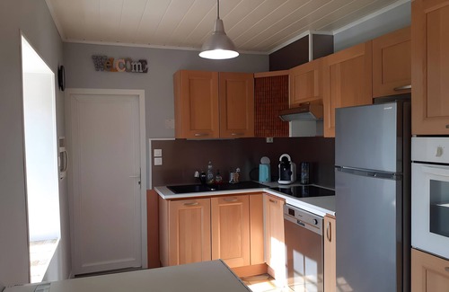 Poullaouen House | Holiday Home 'Kergoulas' with Private Terrace, Private Garden and Wi-Fi
