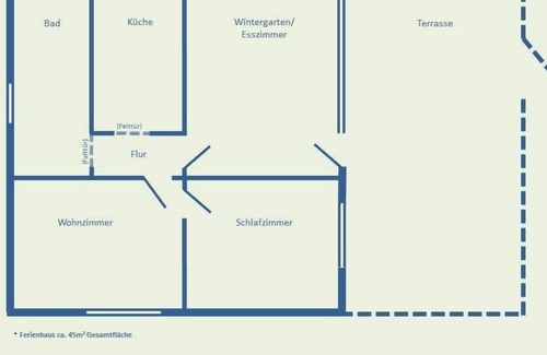 Stahlbrode House | Holiday house Stahlbrode for 1 - 2 persons with 1 bedroom - Holiday house