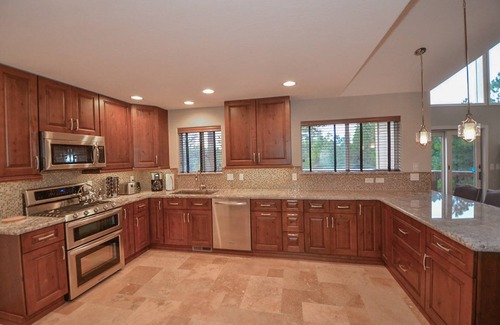 Flagstaff House | Holland Home - Luxury home w/Forest Views, AC & Hot Tub!