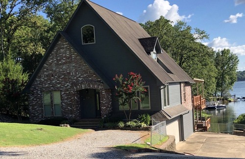 Lakeland House | Home Is Located On The Water In A Cozy Cove With A Great View