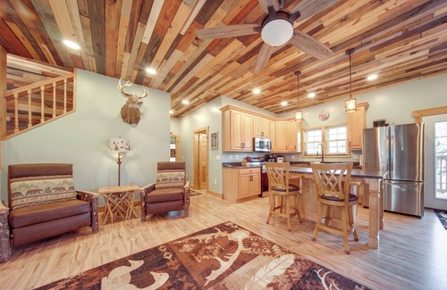 Tidioute House | Home w/River View & Game Room in Tidioute!