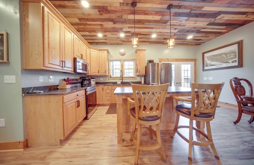 Tidioute House | Home w/River View & Game Room in Tidioute!