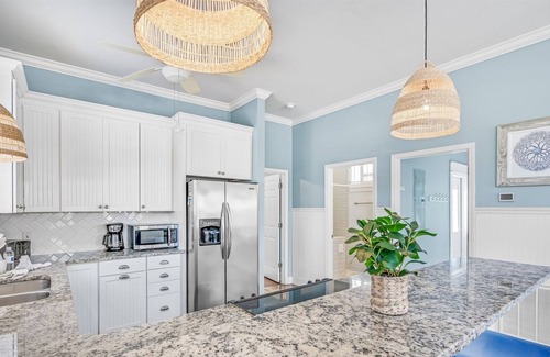 Village of Sugar Beach House | Home with Private Heated Pool 4 Bikes Golf Cart/option, Pet allowed-1 By the Sea