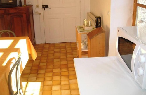 Chataigneraie Cantalienne Apartment | Homerez - Comfortable apartment in Vitrac - 40 m² - Garden view
