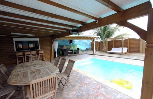 Anse-Bertrand Villa | Homerez - Elegant Villa in Anse-Bertrand, private pool