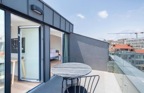 Besiktas Apartment | Homie Suites | 2br Duplex Penthouse w Terrace #M09
