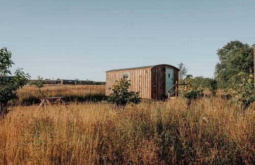 Bedfield Cabin | Honeysuckle Farm Hut 7 - Suffolk Farm Holidays