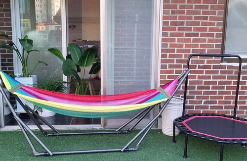 Hapjeong-dong Villa | Hongdae Hapjeong Roof Garden House w2BR 3BD Free WIFI Netflix Starbucks Capsule