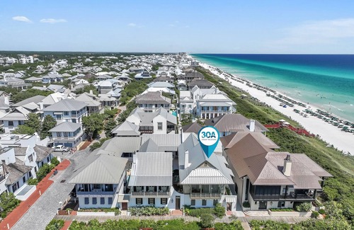 Rosemary Beach House | Hope Town Pearl Cottage - Views of Gulf & Western Green, Bikes