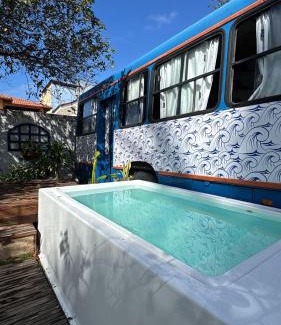 Castelandia Other | Hospedagem no Ônibus Navy na Praia da Baleia - Jacaraípe