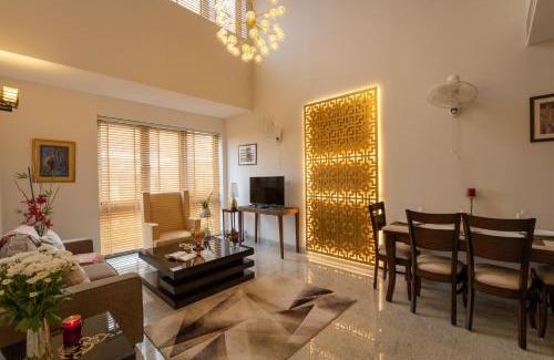 Sector 58 Apartment | Hostie Enigma - luxury 2BR apt near Golf Course Road