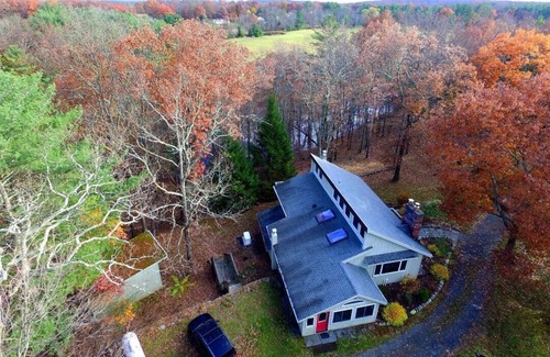 Mount Marion House | Hot Tub and Fireplace, Private Setting -Woodstock, NY