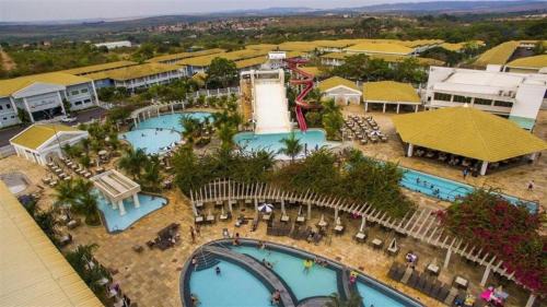 Jardim Paraiso Apartment | HOTEL CALDAS NOVAS LACQUA DIROMA COM PARK AQUATICO COM COZINHA c