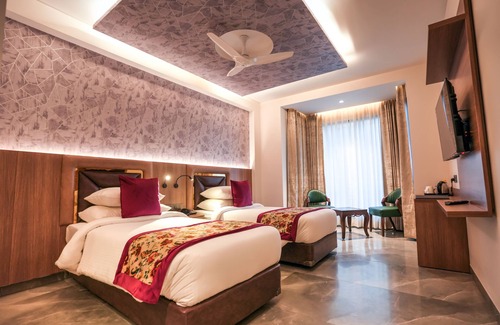 Knowledge Park III Hotel | Hotel RJ Managed by Atithi House