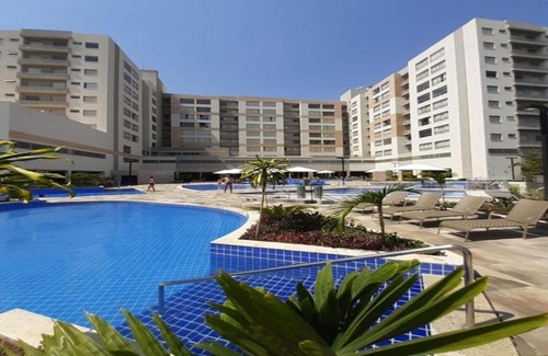 Rio Quente Apartment | HOTELParque Veredas flat 327 VISTA PARA PISCINA ASCESSO AO RIO AO LADO DO HOT PARK FABULOSO