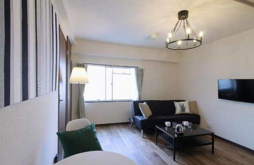 Minami Ward Apartment | Hottie - 1 Bedrm Apt 5mins from Hiroshima Sta 5ppl 302